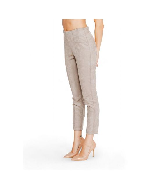 Street One Natural Gray Polyester Leggings