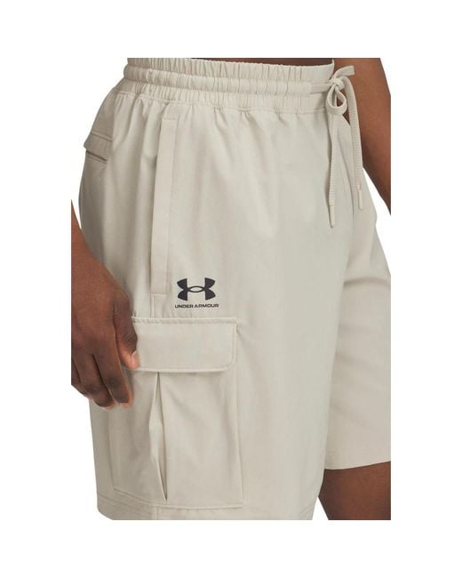 Under Armour Natural Polyester Bermuda Shorts for men
