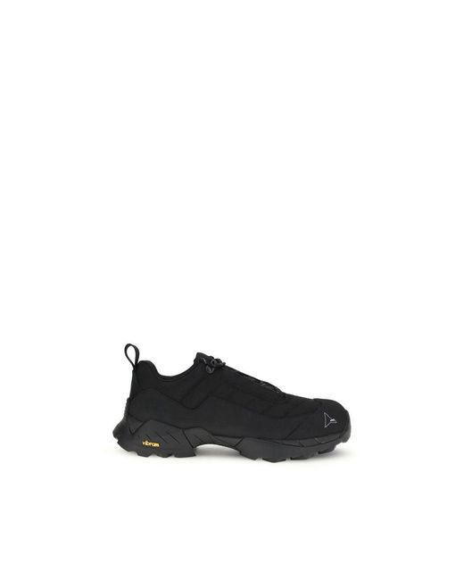 Roa Black Polyamide Athletic Sneakers for men