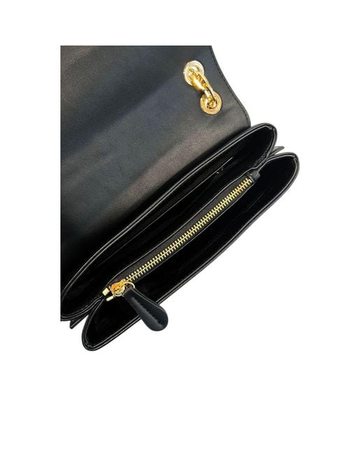 Twinset Black Pu Crossbody Bag