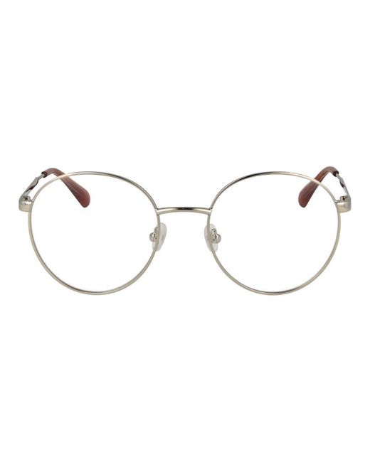 MAX&Co. Metallic Gray Metal Glasses (frames)