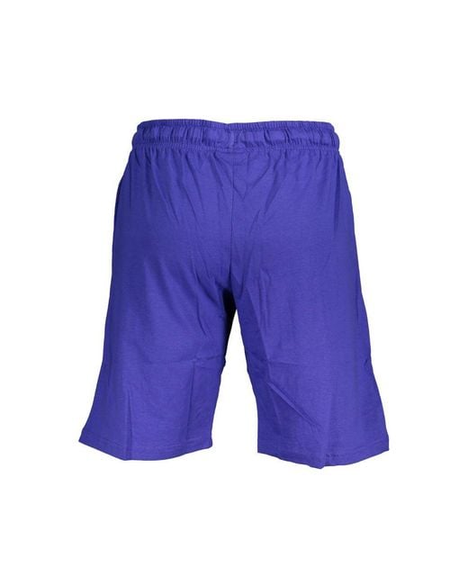 Norway 1963 Blue Cotton Men's Bermuda Shorts for men