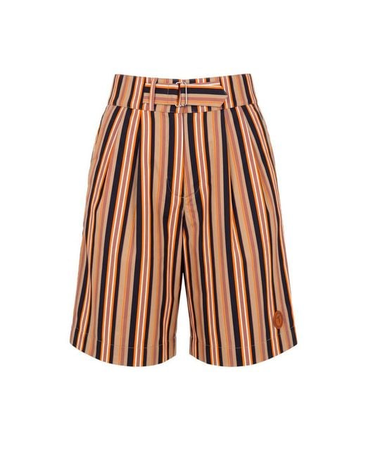 Trussardi Brown Beige Cotton Men's Shorts for men