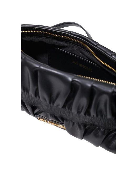 Love Moschino Black Polyethylene Handbag
