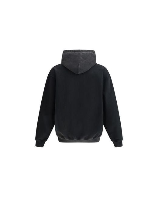 Represent Black Thoroughbred Hoodie for men