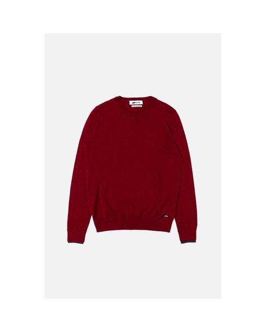 Gas Red Cashmere Sweater for men