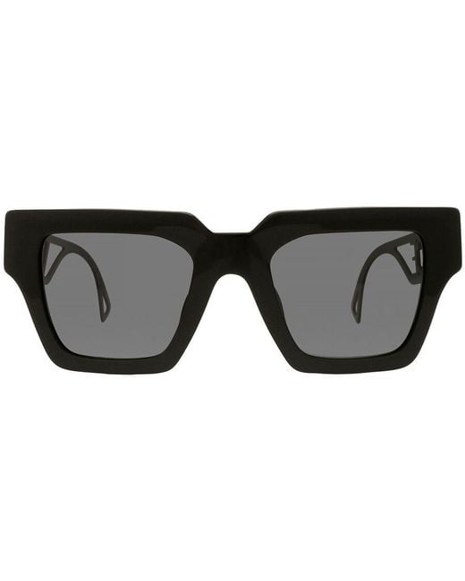 Versace Black Acetate Sunglasses