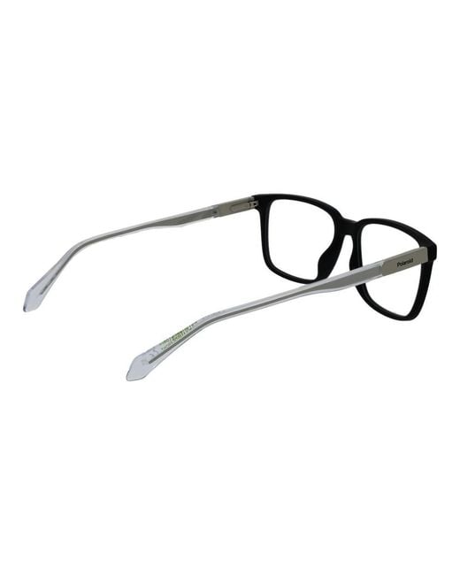 Polaroid Black Polyamide Glasses (frames) for men