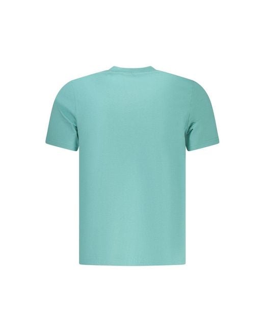 North Sails Blue Azzurro Cotton Men's T for men