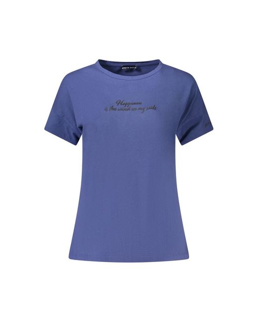North Sails Blue Cotton T