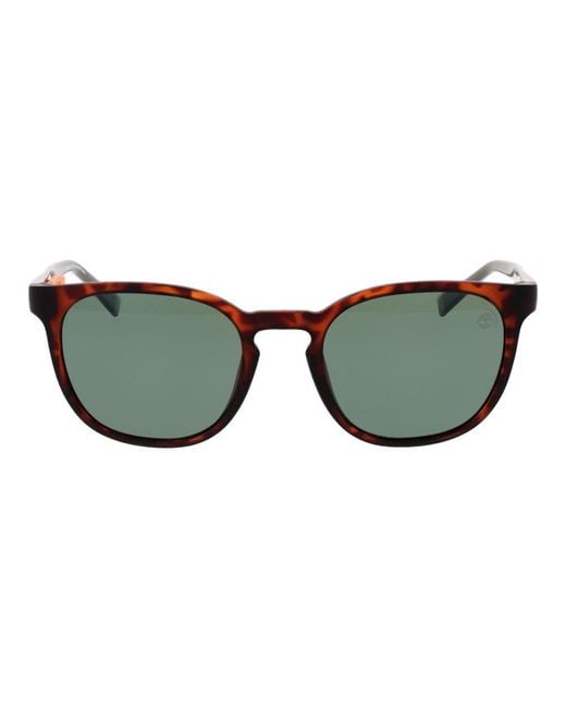 Timberland Multicolor Brown Stainless Steel Sunglasses for men