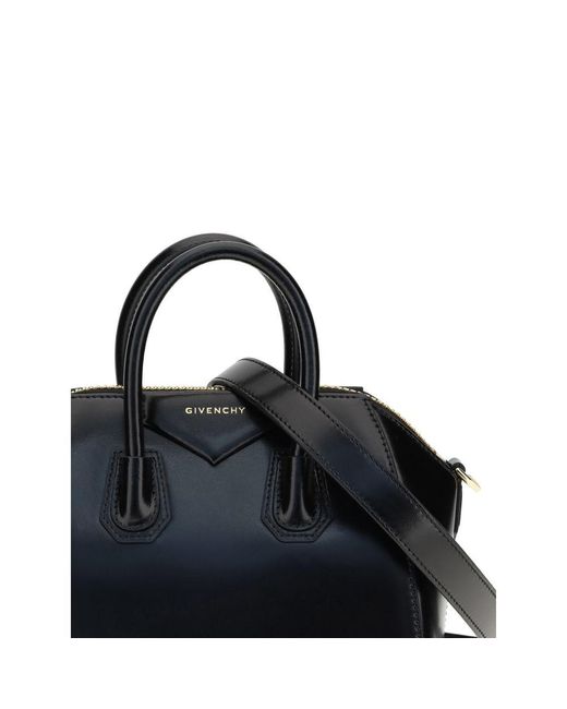 Givenchy Blue Antigona Handbag Mini for men