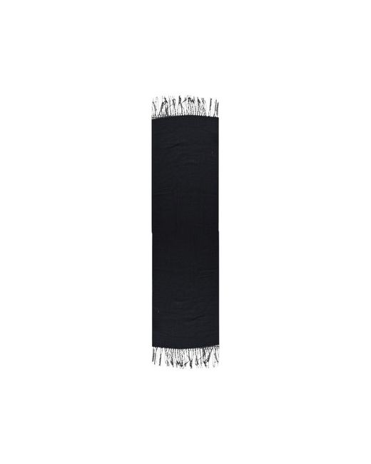 Antony Morato Gray White Marabou Scarf for men