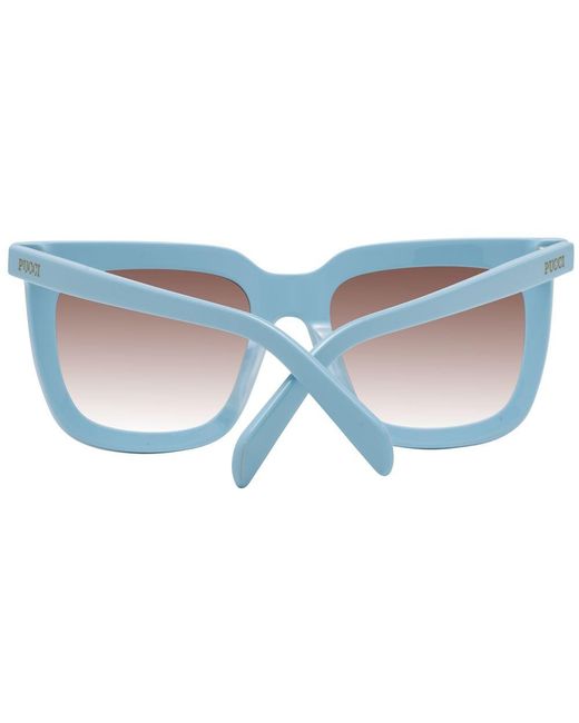 Emilio Pucci Blue Sunglasses