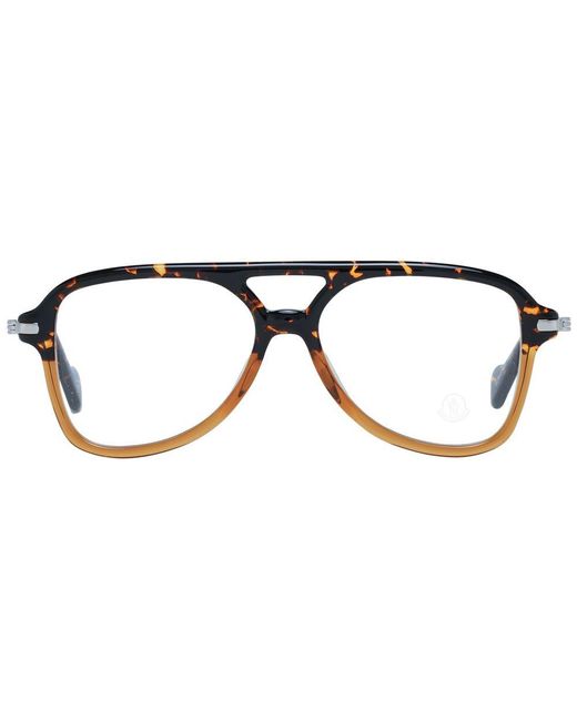 Moncler Blue Plastic Glasses (Frames) for men