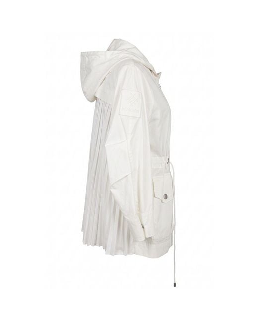 MR & MRS White Cotton Jacket