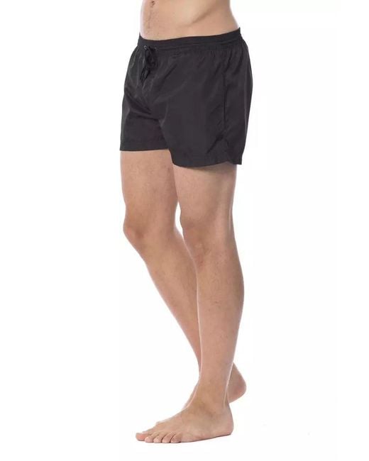 Roberto Cavalli Blue Polyester Swimshorts for men