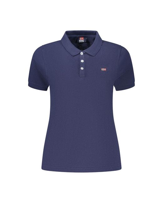 Norway 1963 Blue Cotton 's Polo Shirt