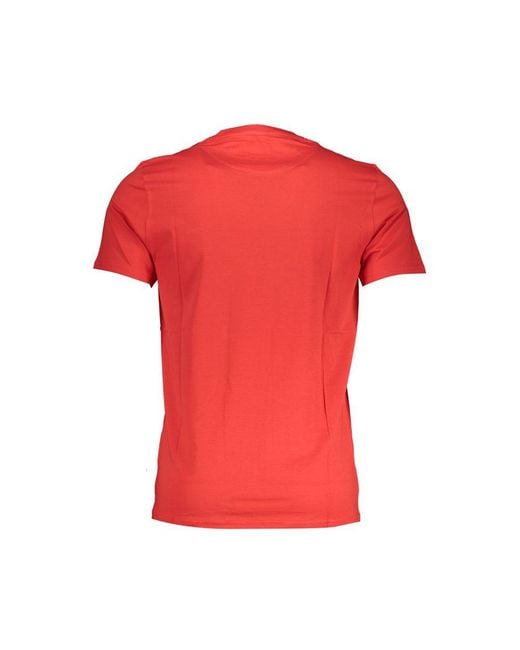 Harmont & Blaine Red Rosso Cotton Men T for men