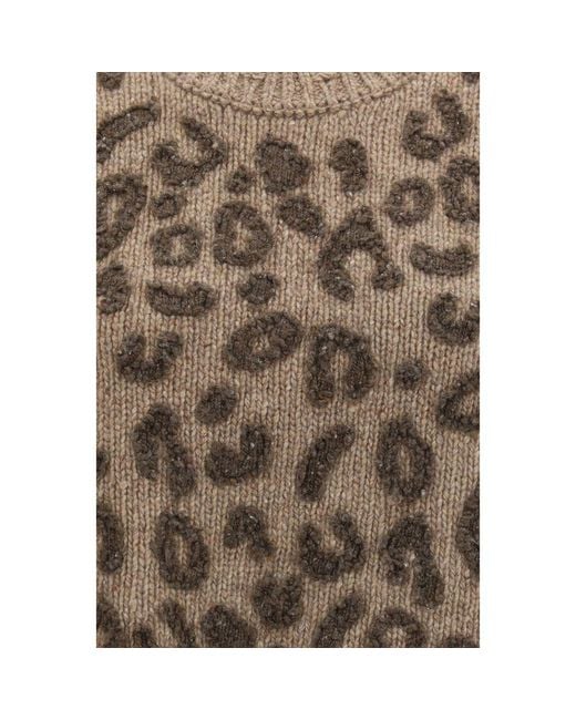 R13 Brown Beige Cashmere Sleeveles Sweater