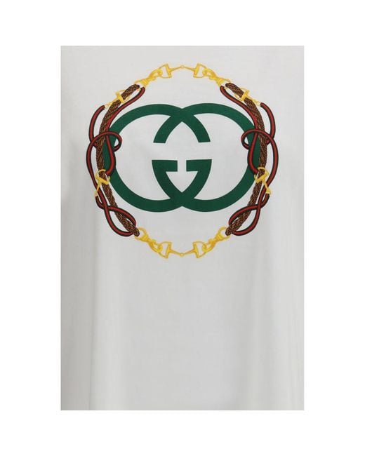 Gucci White Cotton T