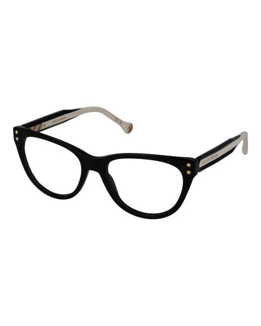 Carolina Herrera Black Acetate Glasses (frames) for men