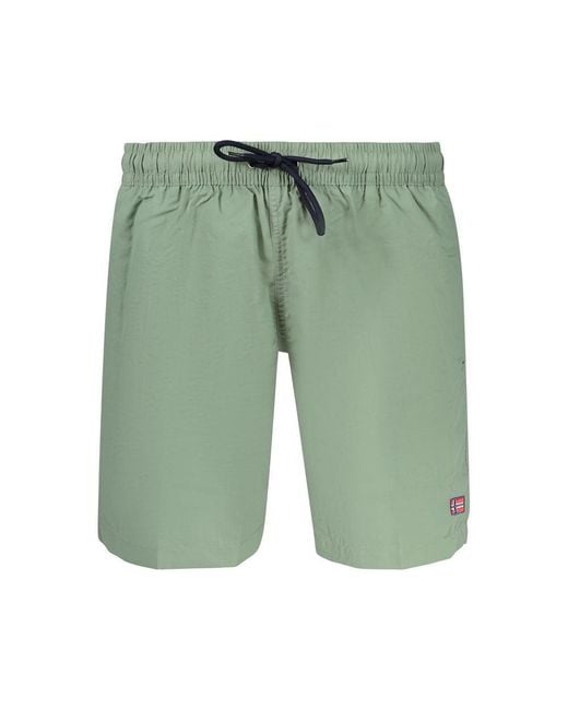 Norway 1963 Green Polyamide Men's Swimwear for men