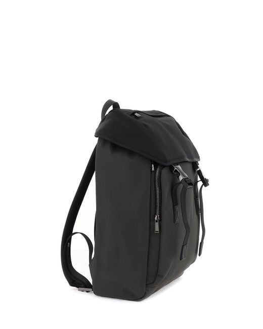 DSquared² Black Urban Backpack for men