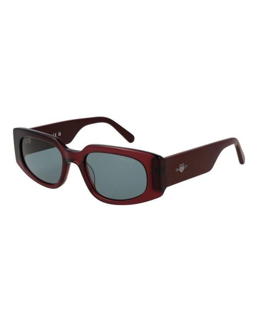 Gant Brown Burgundy Acetate Sunglasses for men