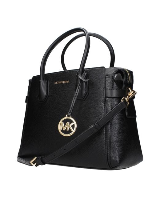 Michael Kors Black Leather Handbag