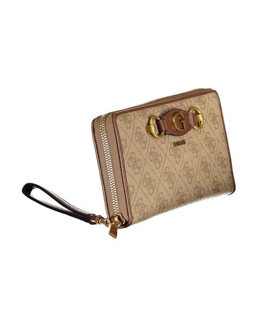 Guess Beige Wallet in White Lyst