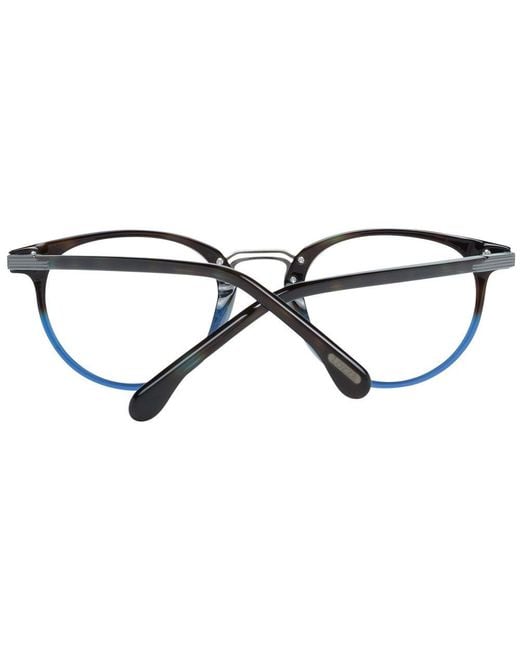 Lozza Blue Multicolor Metal & Plastic Glasses (frames)