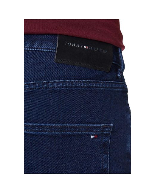 Tommy Hilfiger Blue Recycled Cotton Relaxed Fit Jeans for men