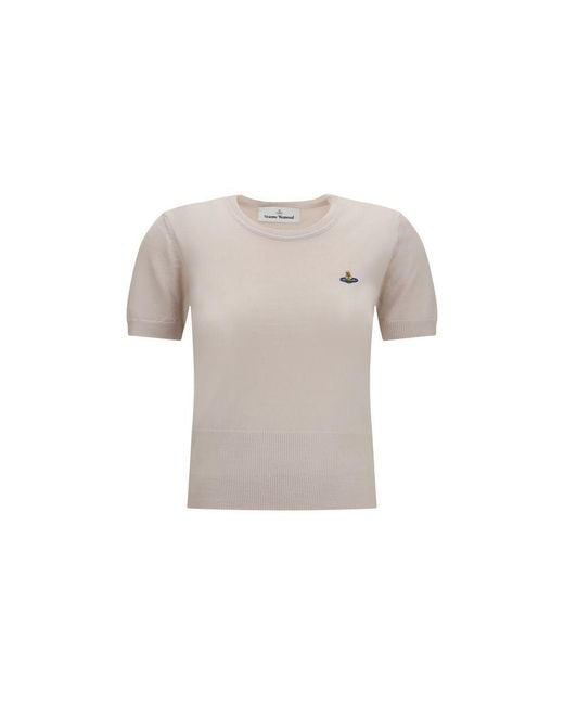Vivienne Westwood Gray Beige Wool Oves Aries T