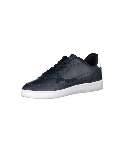 Tommy Hilfiger Blue Polyethylene Sneaker for men