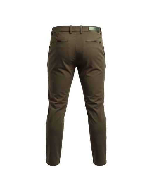 Trussardi Gray Green Cotton Men Pant for men
