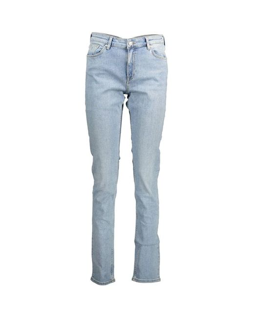 Gant Blue Organic Cotton Jeans
