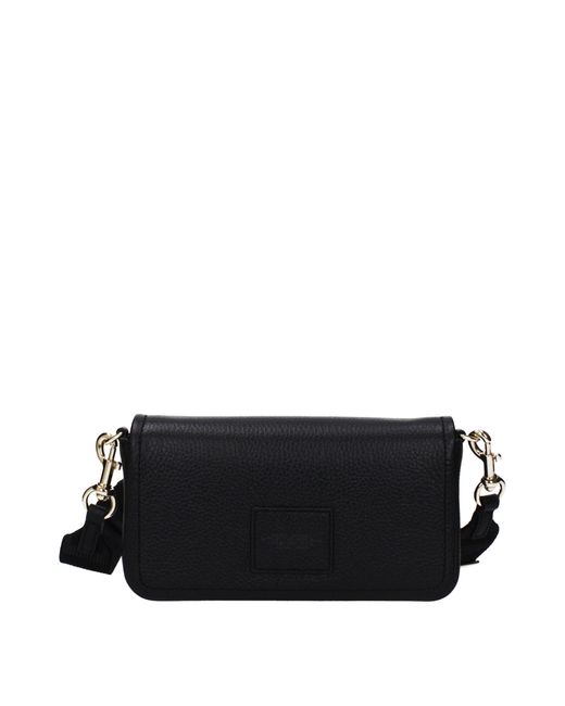 Marc Jacobs Black Leather Crossbody Bag