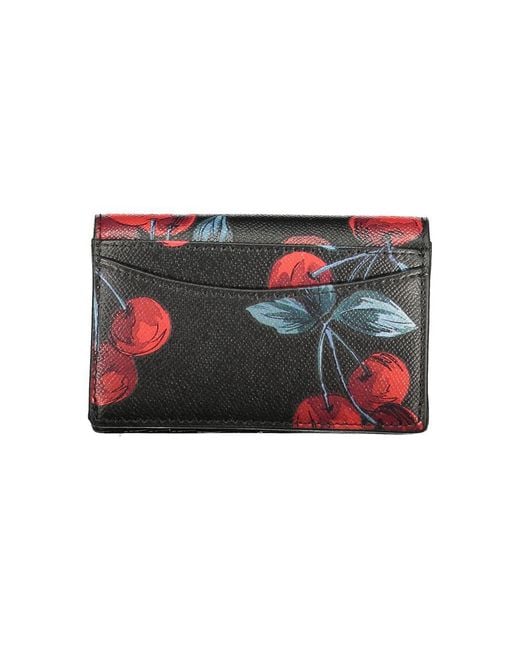 Twinset Black Nero Poliuretano Donna Portafoglio