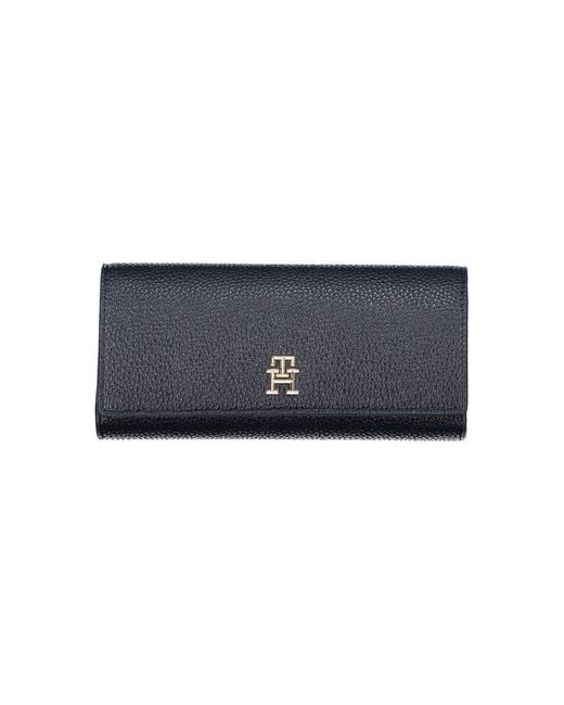 Tommy Hilfiger Blue Polyethylene Wallet