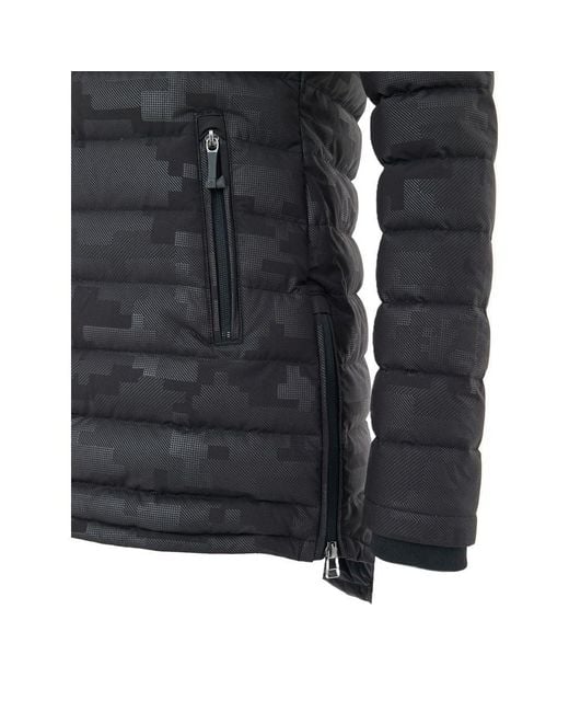 Moose Knuckles Blue Nylon Coat