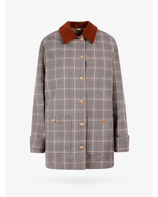 Gucci Corduroy Jackets in Grey (Gray) Lyst