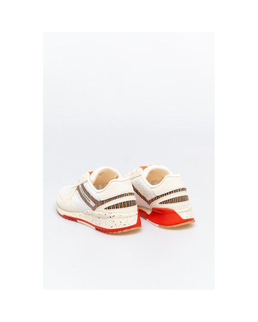 Scotch & Soda White Leather Sneakers for men
