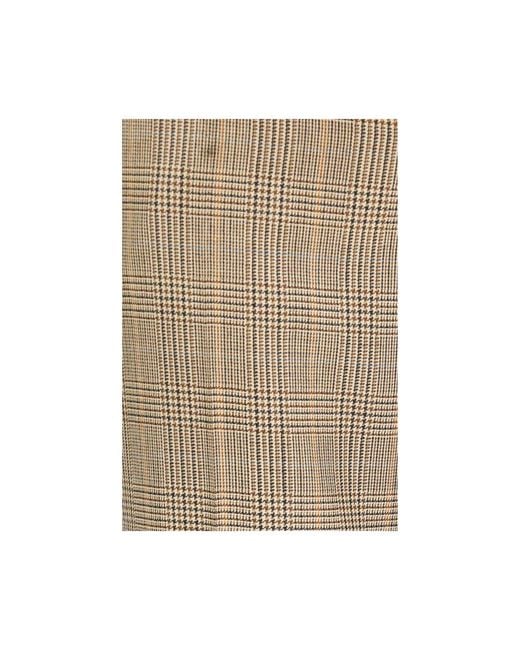 Saint Laurent Natural Beige Wool Oves Aries Flared Pants