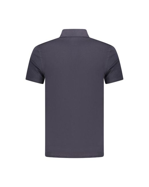 Guess Blue Cotton Mens Polo Shirt for men