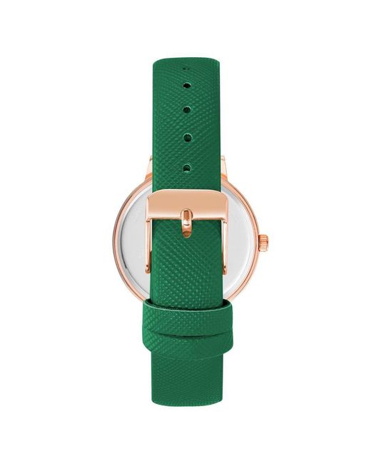 Juicy Couture Rose Gold Watch in Green | Lyst