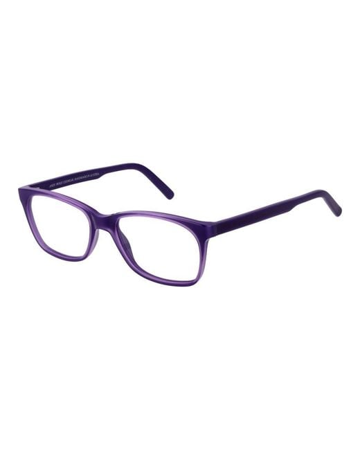 Andy Wolf Blue Purple Acetate Glasses (frames)
