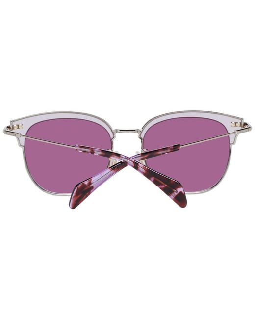 Police Purple Metal & Plastic Sunglasses
