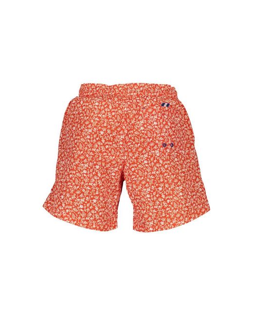 North Sails Red Polyester Swimwear for men
