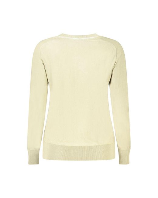 North Sails Yellow Cotton Sweater
